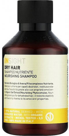 Поживний шампунь для сухого волосся Insight Dry Hair Nourishing Shampoo, 100 мл (8029352353246), фото 1