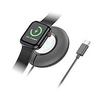 Зарядний пристрій для годинника Apple Watch Hoco CW51 Gray, фото 2