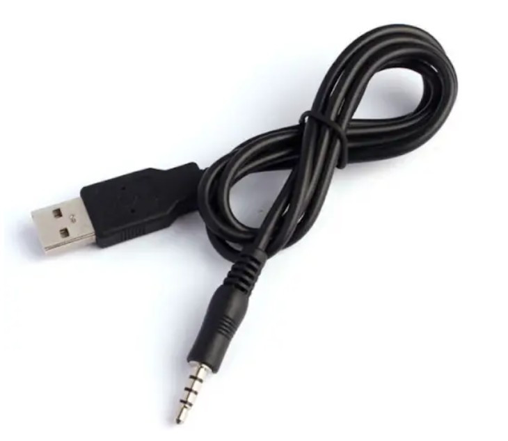 USB тато- 3,5 mm jack 1метр