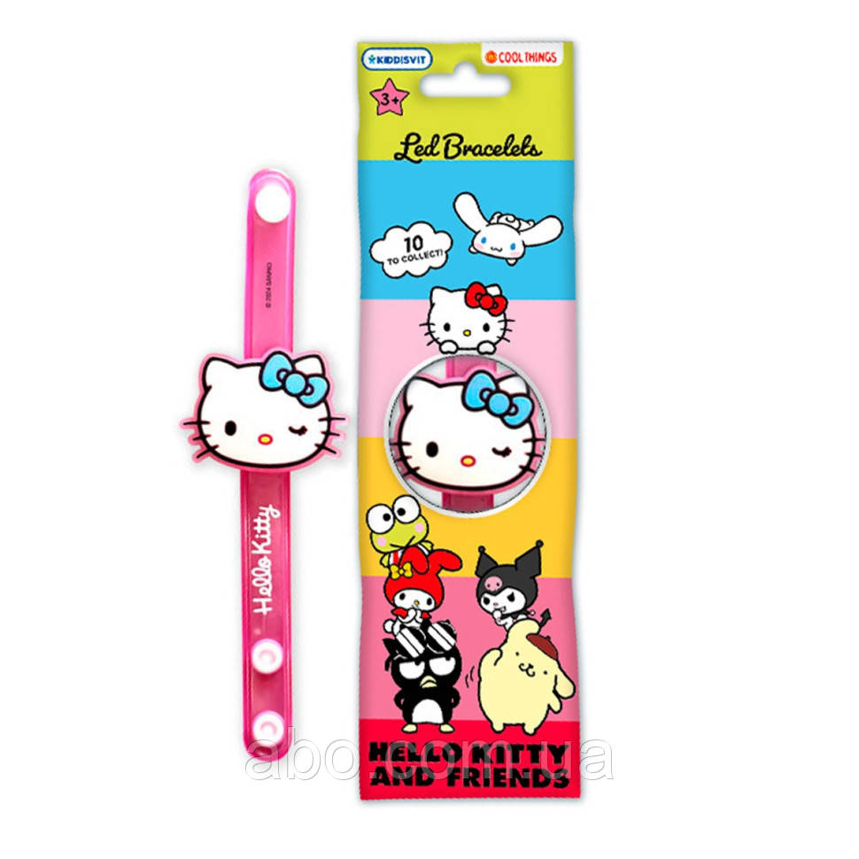Колекційний LED-браслет "Хелоу Кітті та друзі" Cool Things HK002 серії Hello Kitty в асортименті