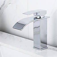 Змішувач у ванну кімнату 18 см Bathroom Одноважільний водоспадний кран для раковини