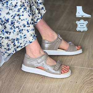 Дитячі ортопедичні сандалії на липучках з фіксуючим задником 40 розмір