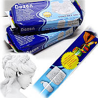 Моделін Dozen / 500 / маса для ліплення (пластилін скульптурний, білий) / W500 | Самозатвердіваюча глина для творчості