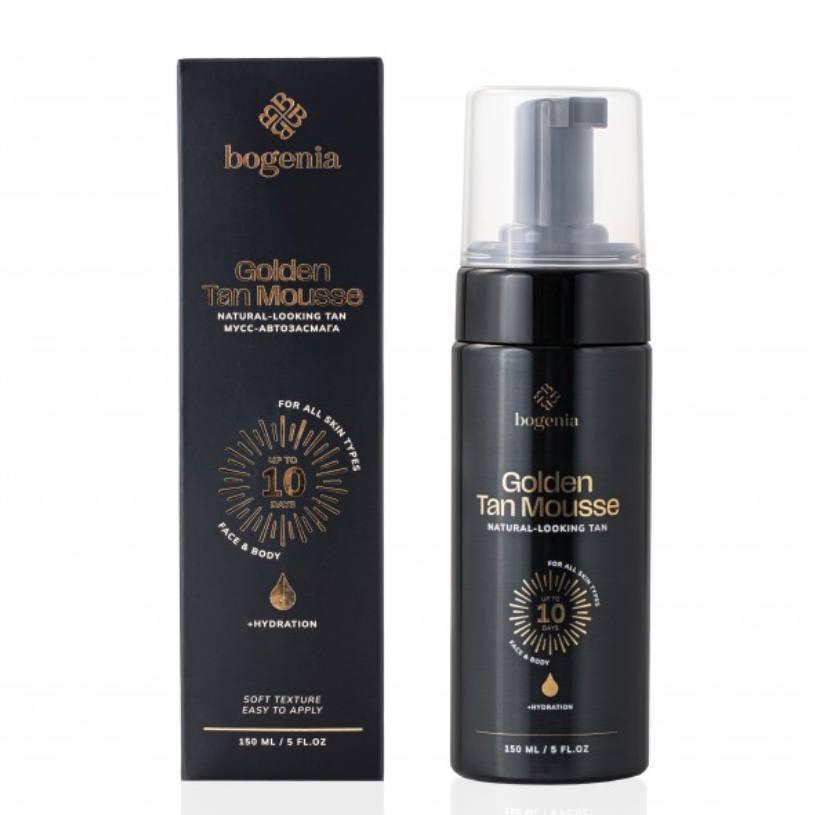 Мус-автозасмага для тіла Bogenia Golden Tan Mousse 150 мл