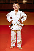 Кімоно для джиу - джитсу біле, TM "Kintayo", 130 зріст, щільність 350 гр/м.кв. 150