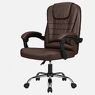 Офісне крісло Prime Коричневе комп'ютерне крісло, фото 4
