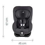 Дитяче автомобільне крісло Britax Römer KING Pro (Midnight Grey) автокрісло для дітей, фото 9