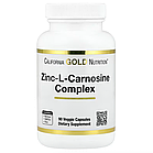California Gold Nutrition, комплекс цинк-L-карнозину, 90 вегетаріанських капсул
