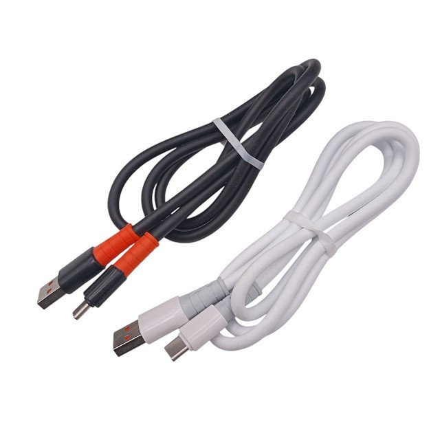 Кабель USB Силіконовий кольоровий 1м Type-C