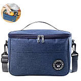 Термосумкак для обіду Синя, фото 4