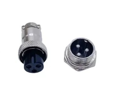 GX16 Роз'єм живлення 3 pin (комплект тато+мама)