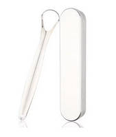 Очисник для язика у футлярі метал