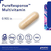 Pure Encapsulations PureResponse Multivitamin / Мультивітамінно-мінеральний комплекс 60 кап. BX532, фото 3
