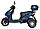 Електроскутер ATLAS Falcon Trike Box 1500W Cyan Blue, фото 2