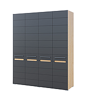 Шкаф Бьянко 4Д корпус ДСП фасад МДФ (Світ Меблів ТМ) 1800