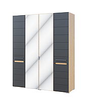 Шкаф Бьянко 4ДЗ корпус ДСП фасад МДФ (Світ Меблів ТМ)