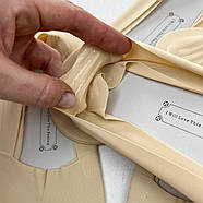 Слідки жіночі бежеві з силіконом на стопі та п'ятці Корона, фото 3