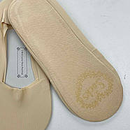 Слідки жіночі бежеві з силіконом на стопі та п'ятці Корона, фото 5