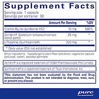 Pure Encapsulations Rapid Calm / Швидкодійна підтримка в разі епізодичної тривожності 30 капс. BX582, фото 2