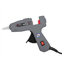 Пістолет клейовий 20(65)Вт, 230В, 180-195°C під стрижні 7-7.5 мм, 5-13 м/хв., вимикач.