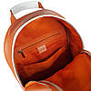 Рюкзак чоловічий "Баггі" натуральна шкіра, колір помаранчовий, фото 5