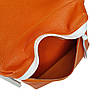 Рюкзак чоловічий "Баггі" натуральна шкіра, колір помаранчовий, фото 6