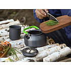 Туристичний набір посуду Trizand 23667 — 18 шт, антипригарний, для походів на 2 особи, фото 9