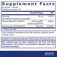 DL-фенілаланін, DL-Phenylalanine, Pure Encapsulations, 90 капсул BX027, фото 2