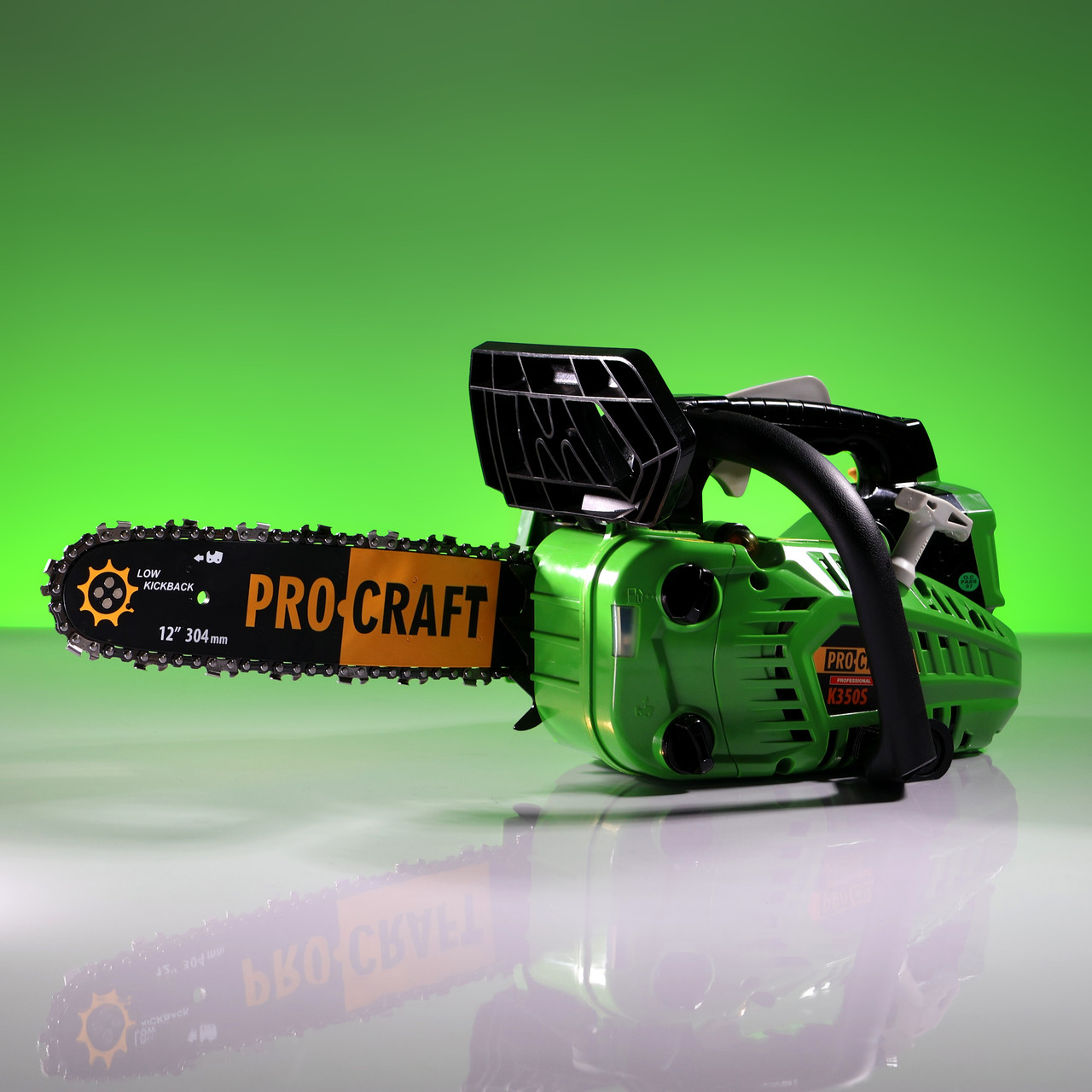 Бензопила Procraft K350S (0.85 кВт, шина 30 см) Легка ланцюгова пила-сучкоріз Прокрафт K350S, фото 1