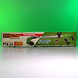 Акумуляторна коса Procraft PTA24 (2 АКБ та ЗУ). Тример для скошування трави., фото 3