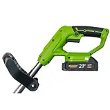 Акумуляторна коса Procraft PTA24 (2 АКБ та ЗУ). Тример для скошування трави., фото 6