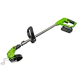 Акумуляторна коса Procraft PTA24 (2 АКБ та ЗУ). Тример для скошування трави., фото 10