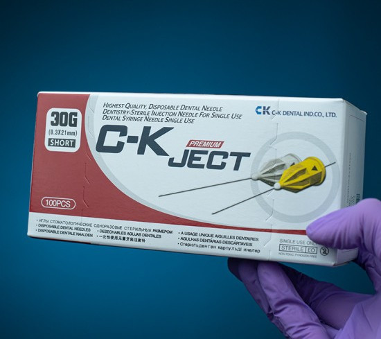 C-K JECT Голки карпульні стоматологічні, європейський стандарт. C-K Dental Ind.Co. LTD.