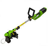 Акумуляторна коса Procraft PTA24/2 (без АКБ та ЗП) Тример акумуляторний для скошування трави, фото 6