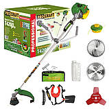 Мотокоса Procraft T4200 PRO NEW (4.2 кВт, 28мм штанга, 2-тактний) Бензокоса Прокрафт, фото 2