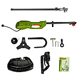 Електричний триммер Procraft GT2000 (1200 Вт) з телескопічною штангою. Електрокоса Прокрафт GT-2000, фото 10