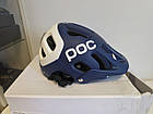 Велошолом MTB POC Tectal Race mips lead blue hydrogen white matt Medium 55-58см, фото 7