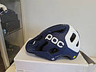 Велошолом MTB POC Tectal Race mips lead blue hydrogen white matt Medium 55-58см, фото 9
