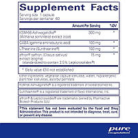 Pure Encapsulations Daily Calm / Щоденний спокій підтримка у разі стресу 60 капсул BX321, фото 2