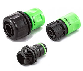 Готовий набір Presto-PS ✅ Просте підключення поливального пістолета до шланга 1" (25 мм)!