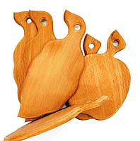 Дошка кухонна дерев*яна фігурна мала