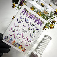 Наліпки для нігтів слайдер дизайн CF 440