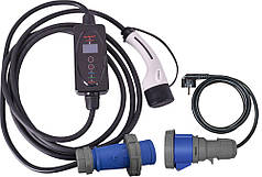 Переносна зарядна станція для електромобілів 7,4 кВт, 230В, роз'єм Т2,-CEE.1L7, E.NEXT