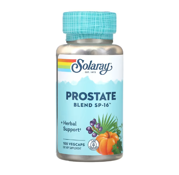 Solaray SP-16 суміш для здоров'я простати 100 капсул VegCaps, фото 1
