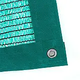 Сітка 65% 3 м*3 м від сонця посилена з люверсами пакетована, фото 9