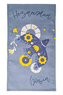 Кухонний вафельний рушник Україна 33х60 см