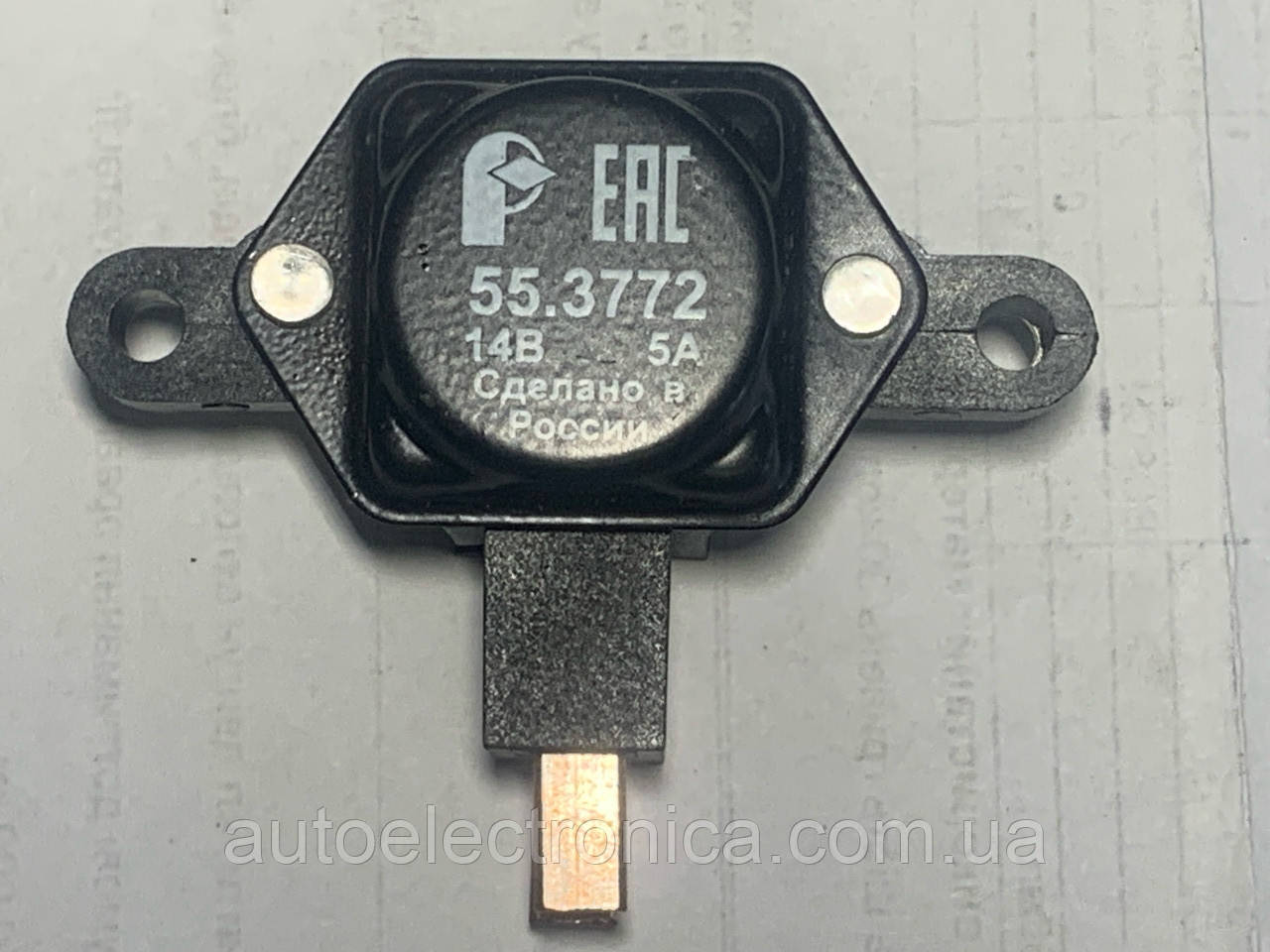 Регулятор напруги електронний 55.3772 М. ВАЗ 2108-12.ГАЗ. з ген 94.3701, 9402.3701, 9412.3701,3312.3771, фото 1