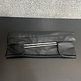 Набір шампурів Д12 ,ручка з гільзи в шкіряному чохлі (12шт), фото 4