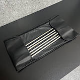 Набір шампурів Д12 ,ручка з гільзи в шкіряному чохлі (6шт), фото 3