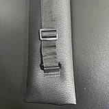 Набір шампурів Д12 ,ручка з гільзи в шкіряному чохлі (6шт), фото 4